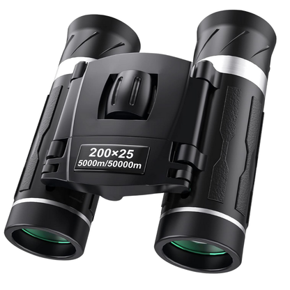 200x25 Zoom Mini Binoculars for Adults and Kids, Pocket Travel Use