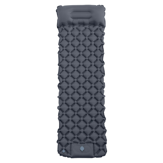 Self-Inflating Outdoor Mattress with Anti-Pierce Base