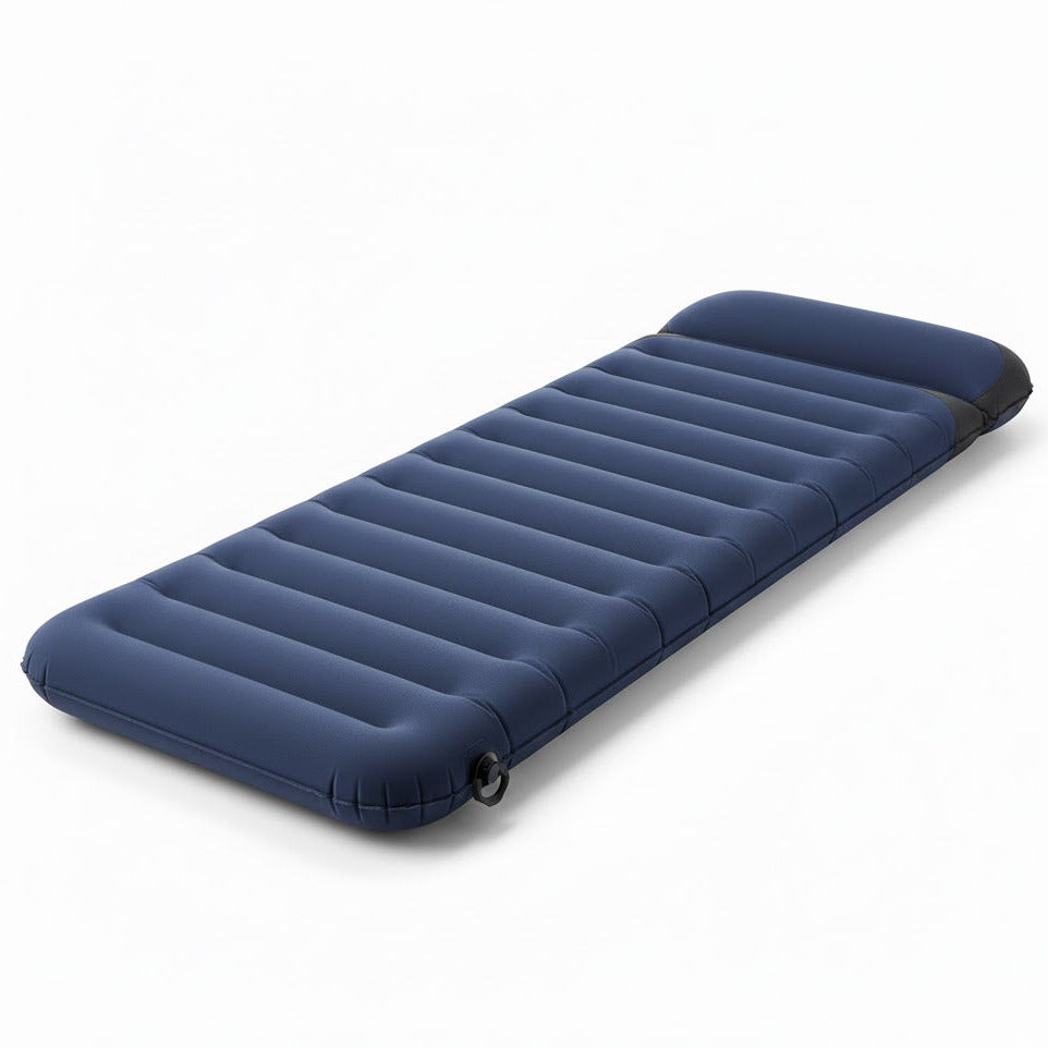 Inflatable Camping Mattress with Reinforced Fabric